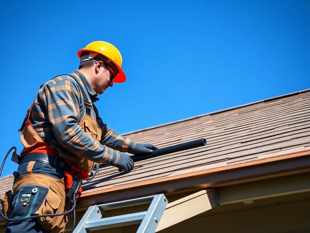 Minneapolis Roof Pros crew on a Minneapolis roof