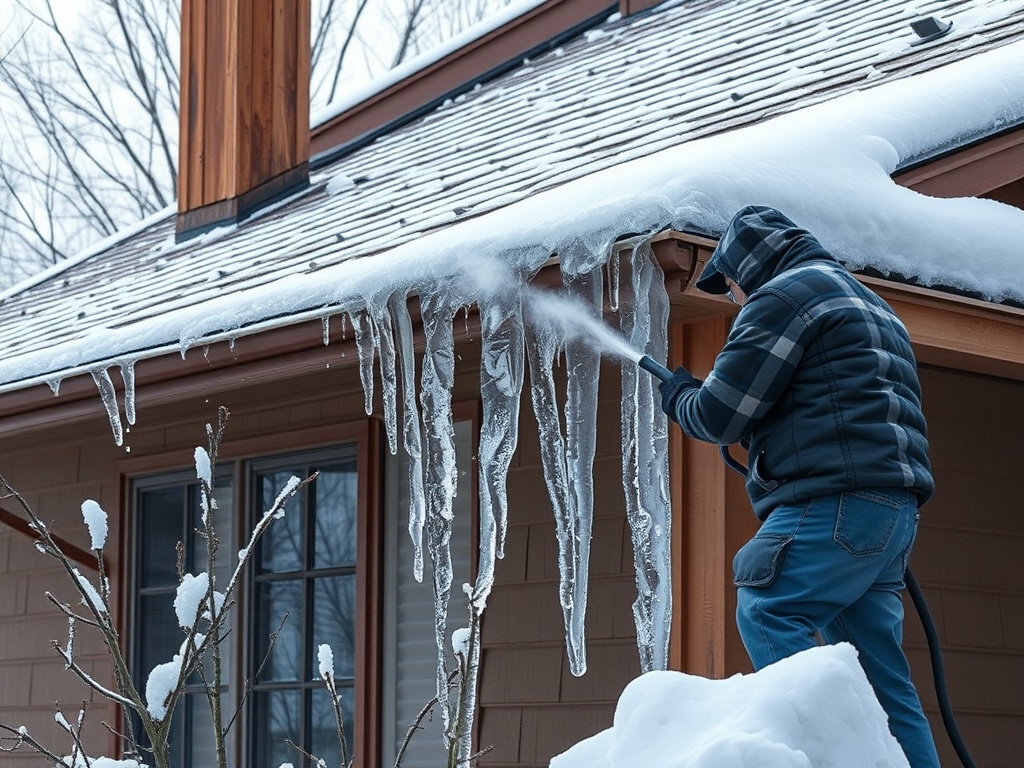 Ice Dam Removal in Minneapolis, Minnesota — Minneapolis Roof Pros