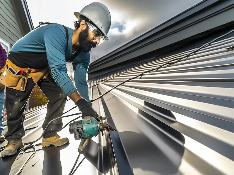 Service Metal Metal Roof in Minneapolis, MN - Minneapolis Roof Pros